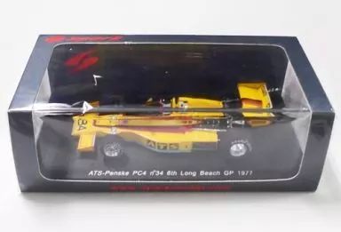 【中古】ミニカー 1/43 ATS-Penske PC4 6th Long Beach GP 1977 Jean-Pierre Jarier #34 [S3371]