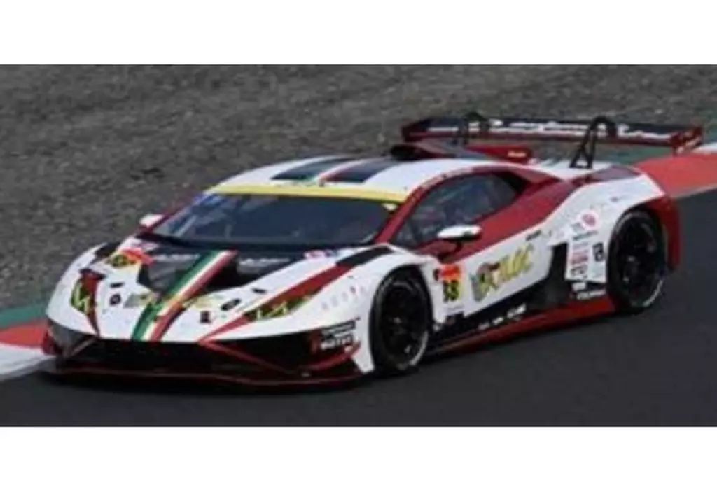 【中古】ミニカー 1/43 JLOC Lamborghini GT3 JLOC GT300 SUPER GT 2024 T. Kogure - Y. Motojima #88 [SGT183]