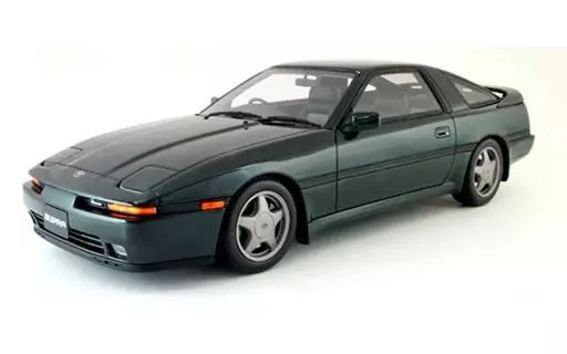 【中古】ミニカー 1/18 トヨタ スープラ 2.5 ツインターボ R JZA70(ダークグリーン) [OTM709]