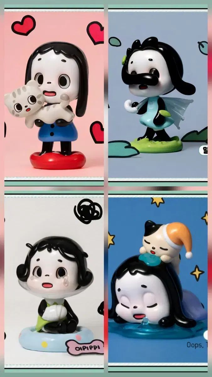 (4種まとめ売り)POP MART (ポップマート) オイピピの楽しいHaru (ハル) 6,198円