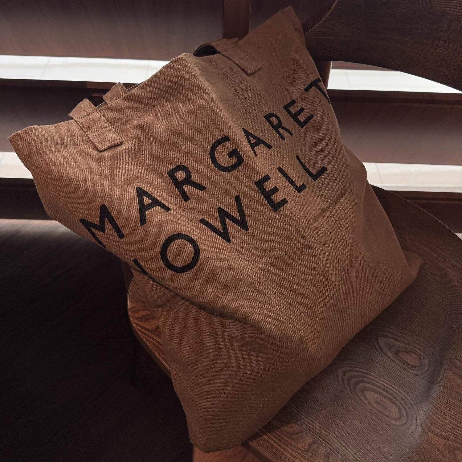MARGARET HOWELL（マーガレットハウエル）大容量 トートバッグ 