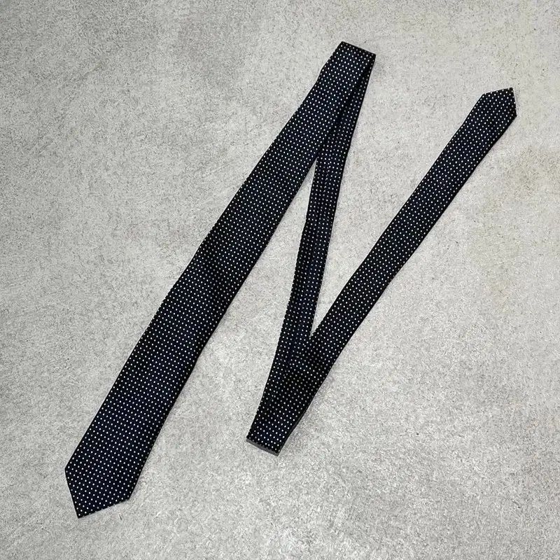 Ermenegildo Zegna(エルメネジルド ゼニア) ZEGNA ゼニア シルク パータン ネック タイ s11166