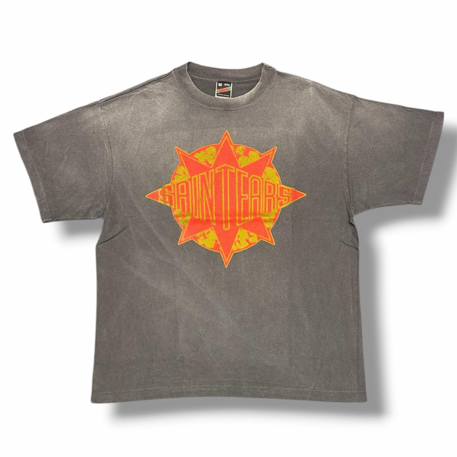 参考上代46200円 SAINT MICHAEL × DENIM TEARS 24AW SS TEE ST TEARS 