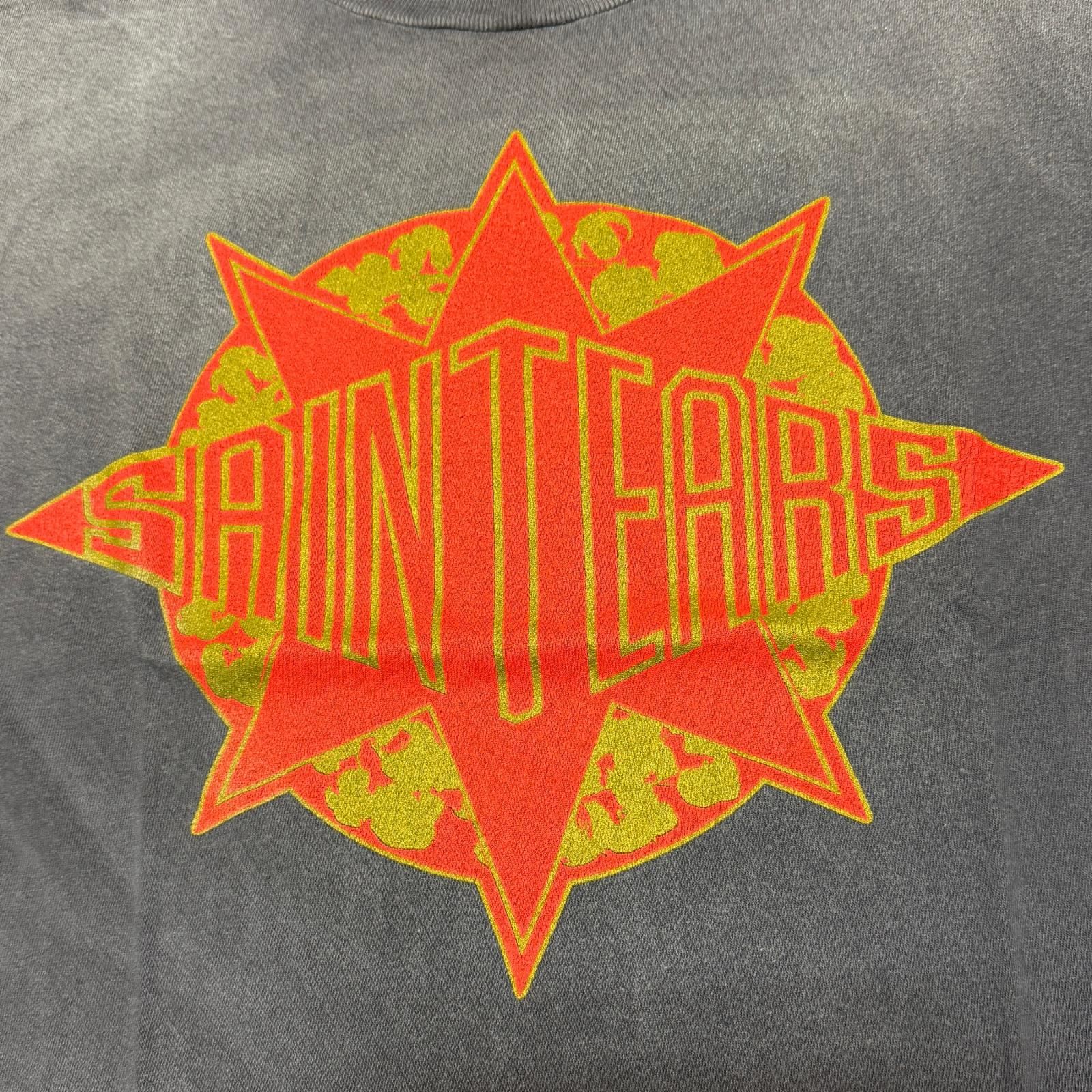参考上代46200円 SAINT MICHAEL × DENIM TEARS 24AW SS TEE ST TEARS 