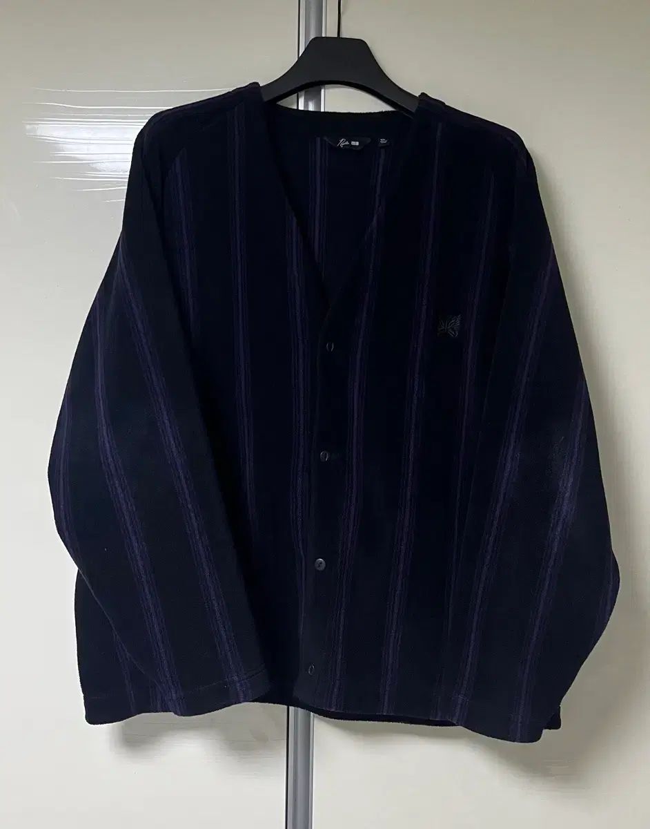 ユニクロ NEEDLES カーディガン ブラック 2XL