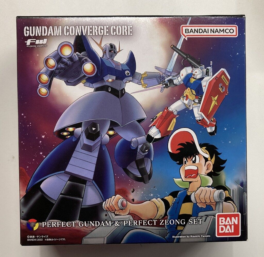 バンダイ FW GUNDAM CONVERGE CORE 機動戦士ガンダム 【パーフェクトガンダム&パーフェクトジオング/PERFECT GUNDAM & PERFECT ZEONG set】