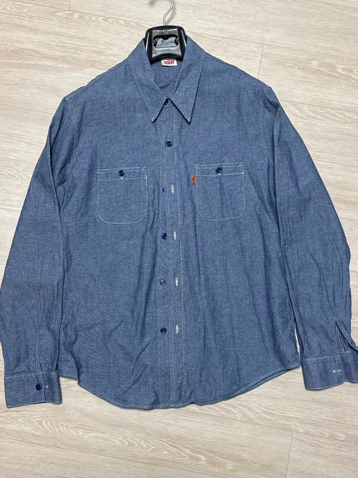 lvc シャンブレー ウォーク シャツ usa メイド