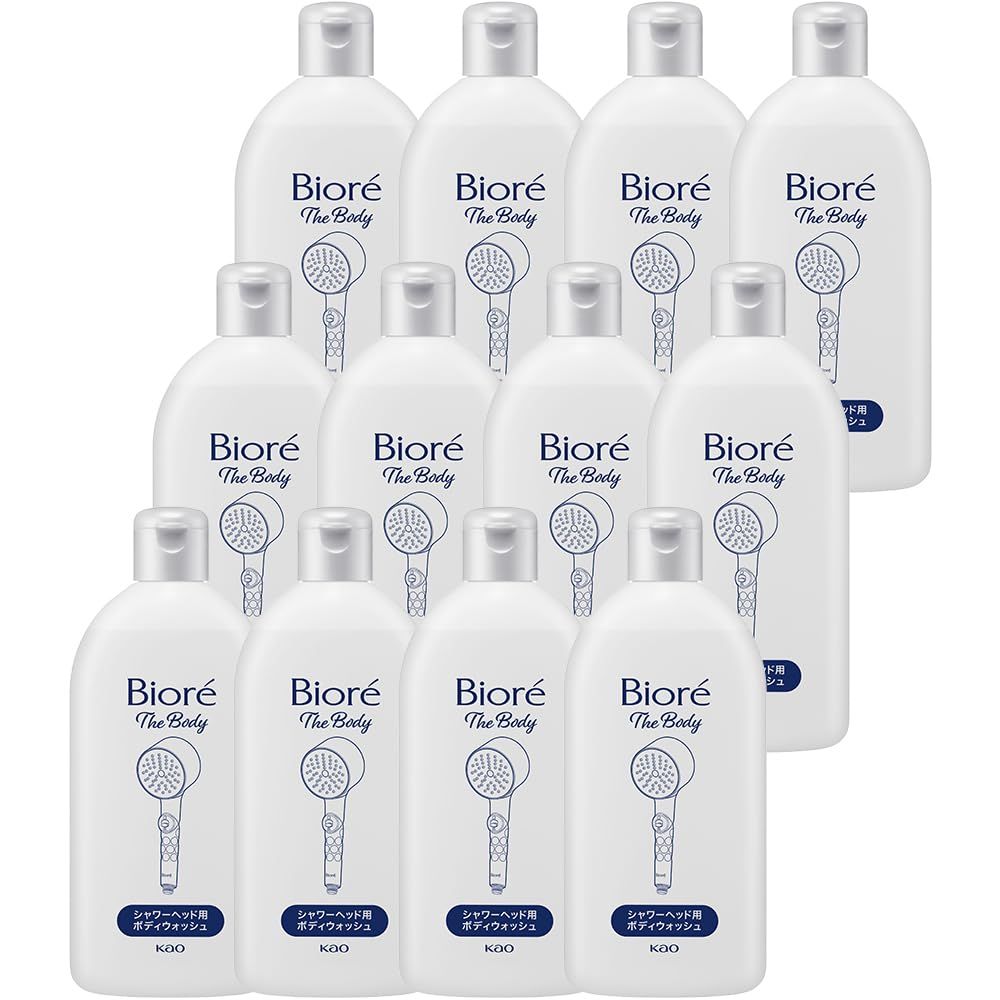 特価商品 ビオレ ザボディ 泡で出てくるシャワーヘッド用 ボディウォッシュ 300ml×12個セット 浴びるだけ 全身洗える まさつゼロ