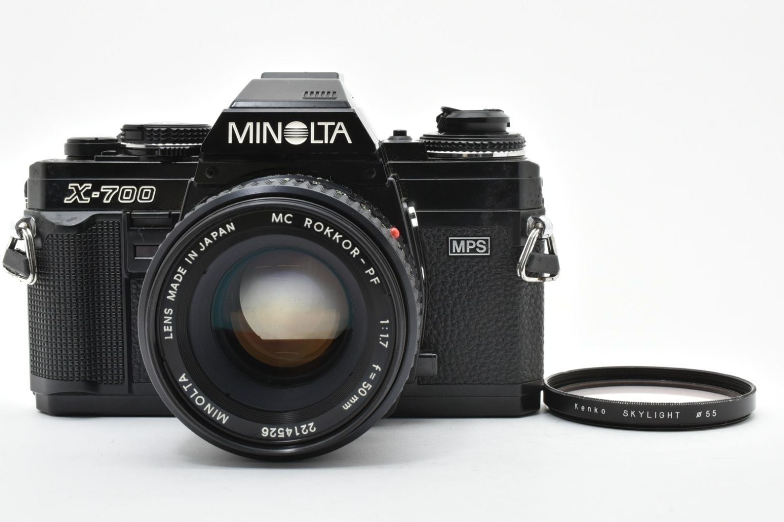 ★良品★ Minolta ミノルタ X-700 MC Rokkor 50mm 1.8 フィルム一眼レフ #K737-2