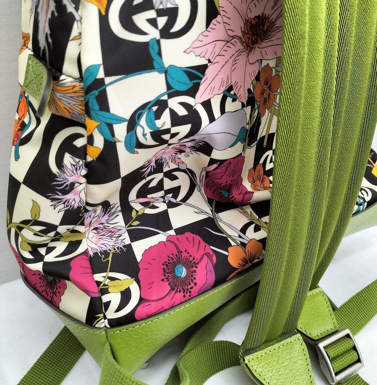 GUCCI × THE NORTH FACE フローラル バックパック マルチカラー グッチ 