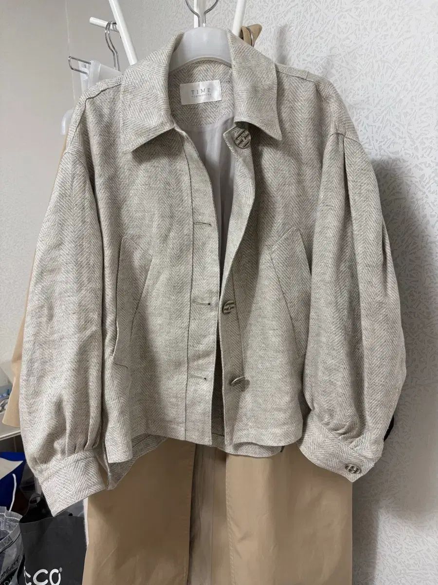 タイム リネン ジャケット