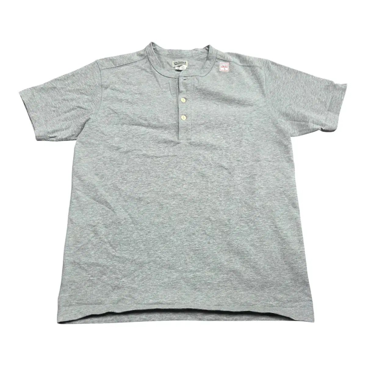 (即納) BRONSON ヘンリーネック 半袖Tシャツ