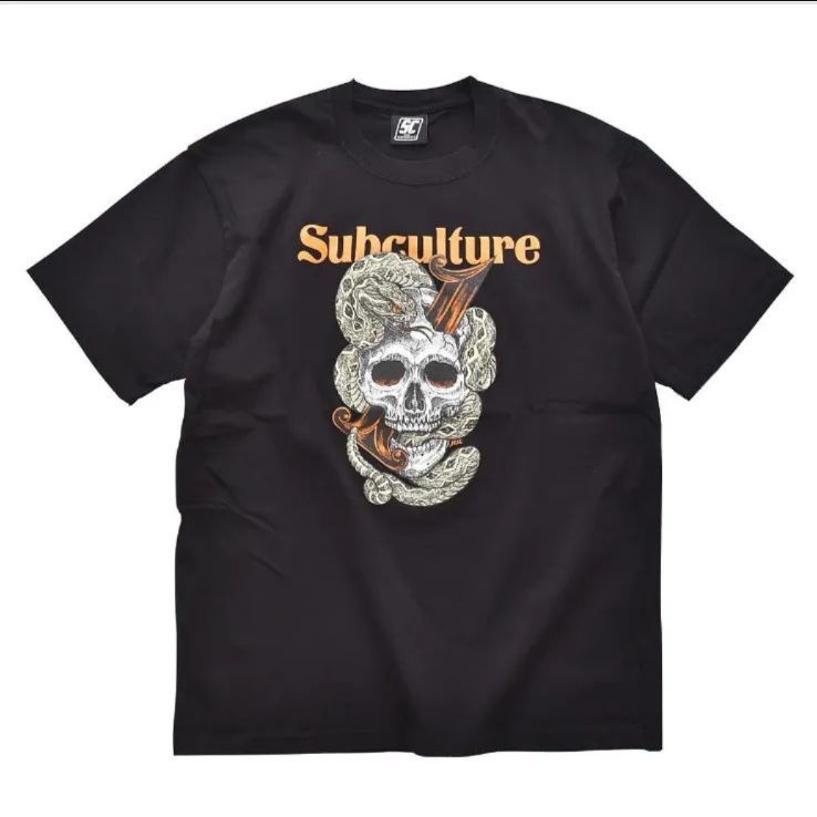 Subculture SKULLSNAKE TSHIRT サブカルチャー サブカルチャー subcultureSC 1周年記念 SKULLSNAKE TSHIRT TYPE-C