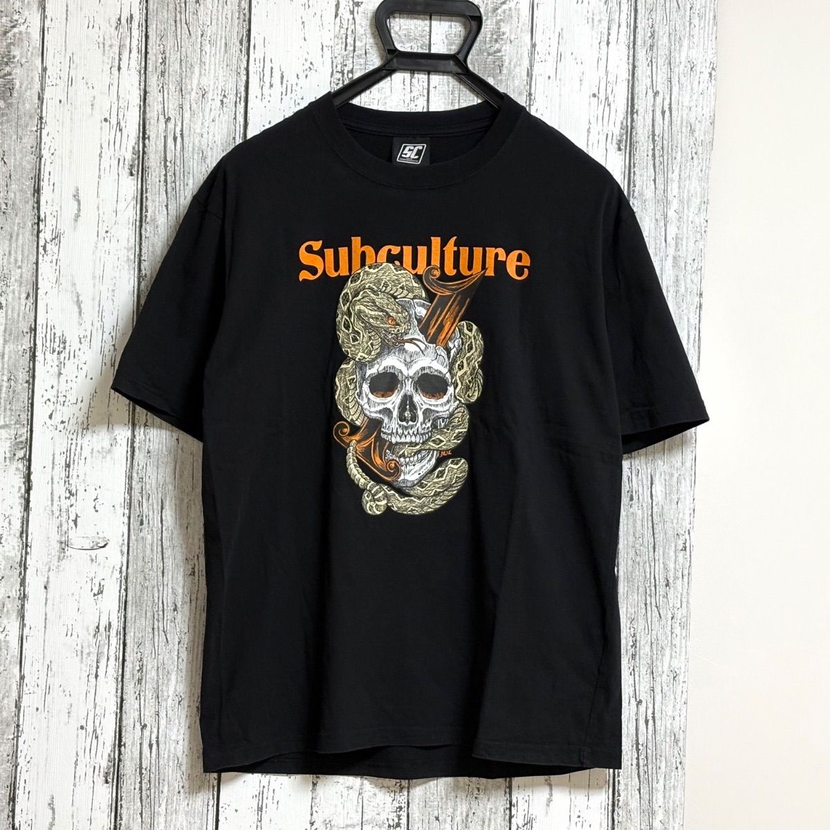 木村拓哉さん着用subcultureサブカルチャーEAGLESKULL Tシャツ 【公式 