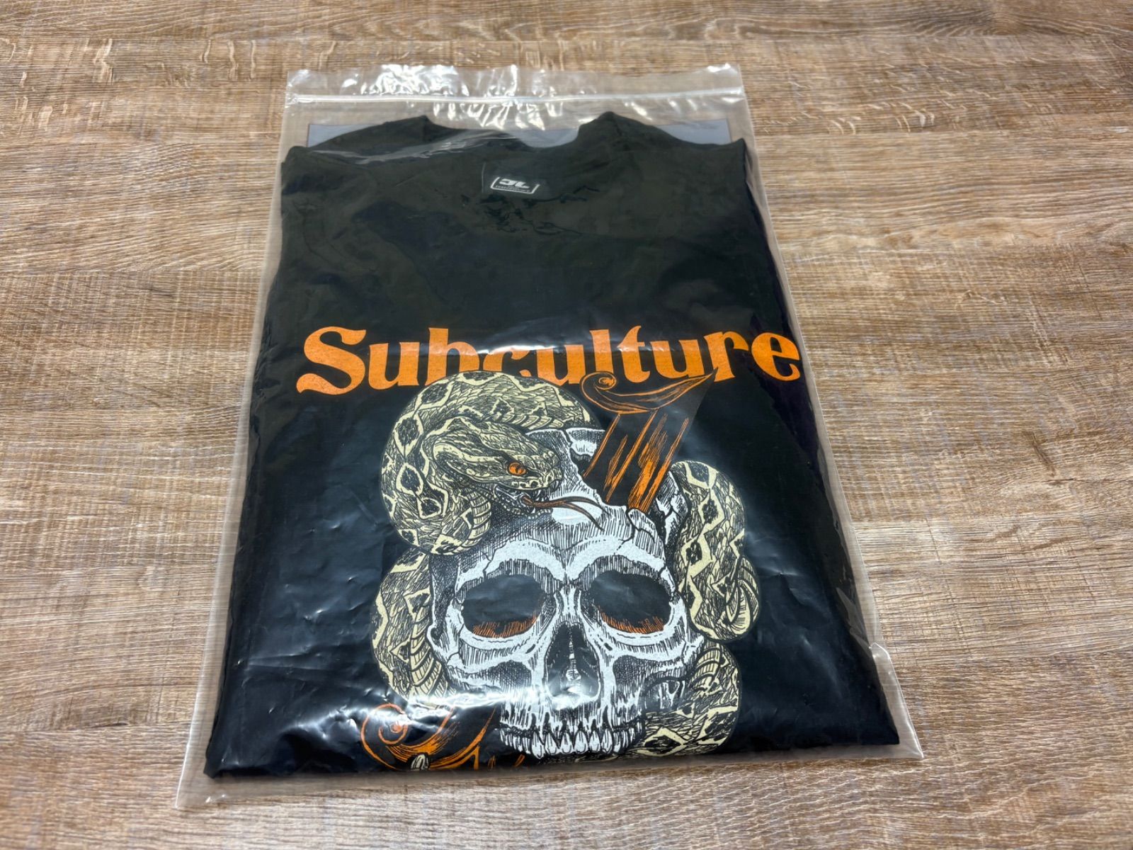 サブカルチャー subcultureSC 1周年記念 SKULLSNAKE TSHIRT TYPE-C
