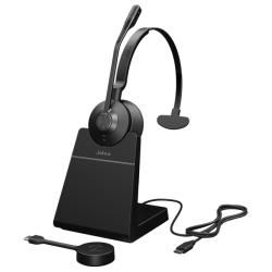 【新品・2営業日で発送】GNオーディオ Jabra コンタクトセンター用無線ヘッドセット DECT USB-C 片耳 充電スタンド付 UC認定「Jabra Engage...