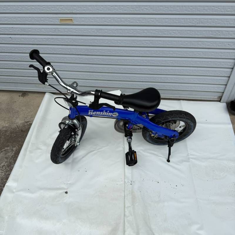 へんしんバイク　ブルー Henshin Bike へんしんバイク ブルー キッズバイク 子供用 自転車
