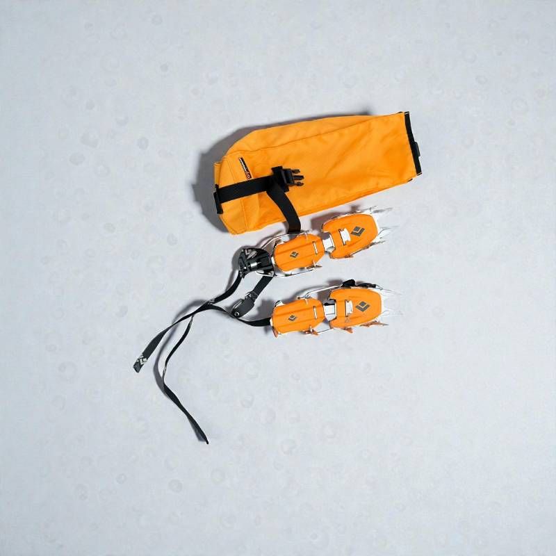Black Diamond ブラックダイヤモンド セミワンタッチ アイゼン クランポン ケース付き 登山 雪山