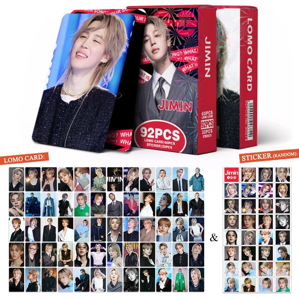 JIMIN】ARIRANG ロモカード＆ミニミニシール☆92PCS☆BTS・防弾少年団