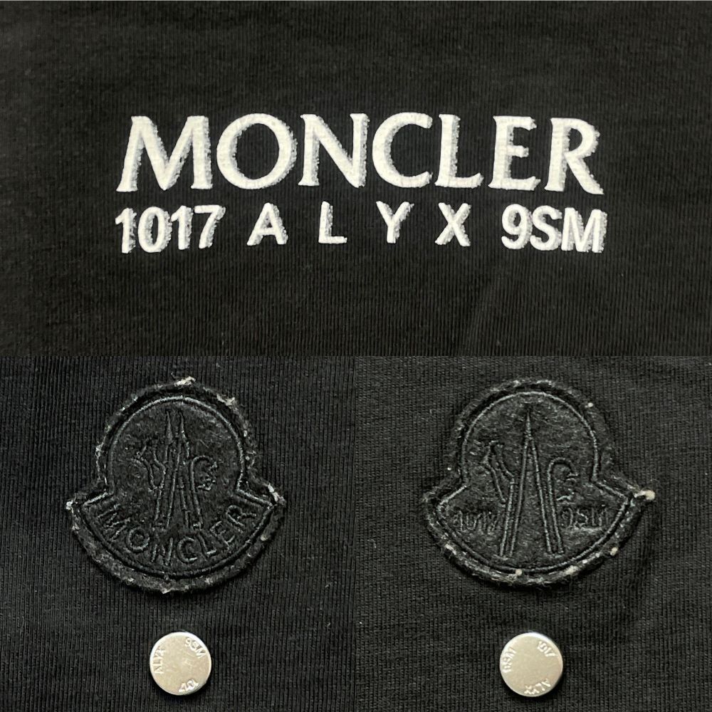 MONCLER モンクレール × 1017 ALYX 9SM SS T-SHIRT 半袖Tシャツ