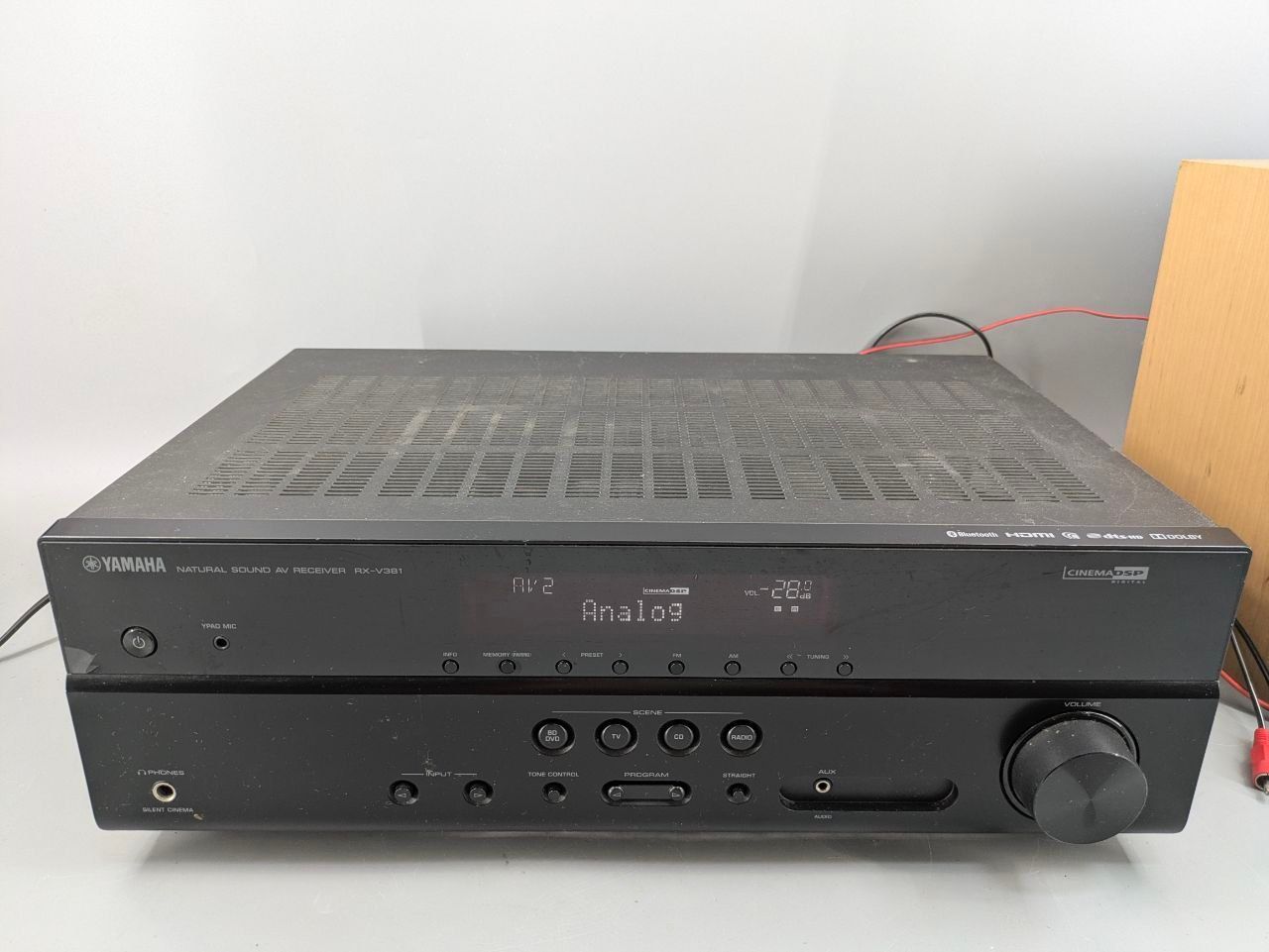 YAMAHA ヤマハ AVレシーバー RX-V381 AVアンプ 動作確認済み - メルカリ