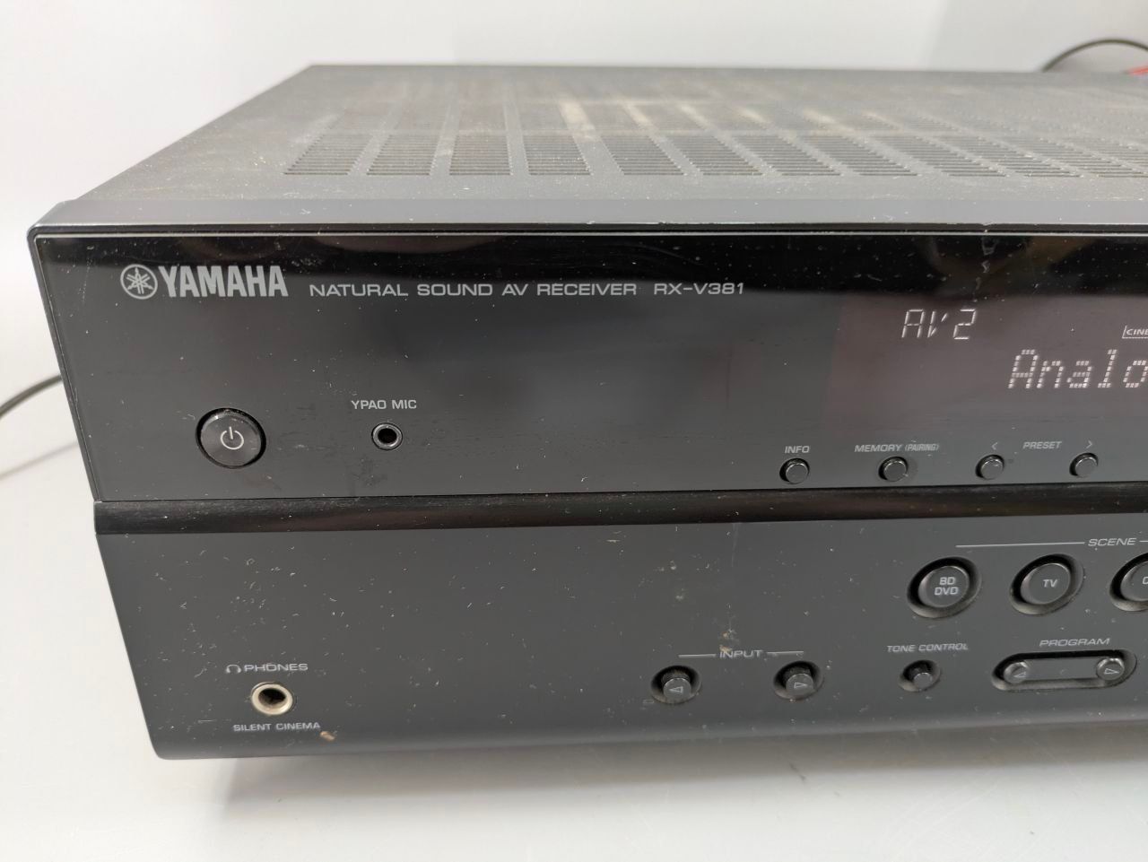 YAMAHA ヤマハ AVレシーバー RX-V381 AVアンプ 動作確認済み - メルカリ