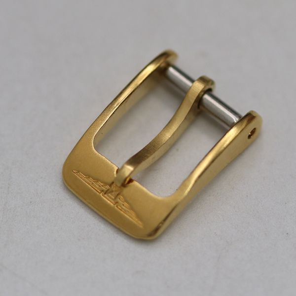 良品 ロンジン 純正尾錠 ゴールドカラー 8mm用 レディース腕時計