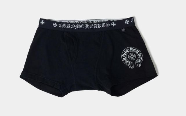 CHROME HEARTS ボクサーパンツ ブラック×ホワイト M 即発