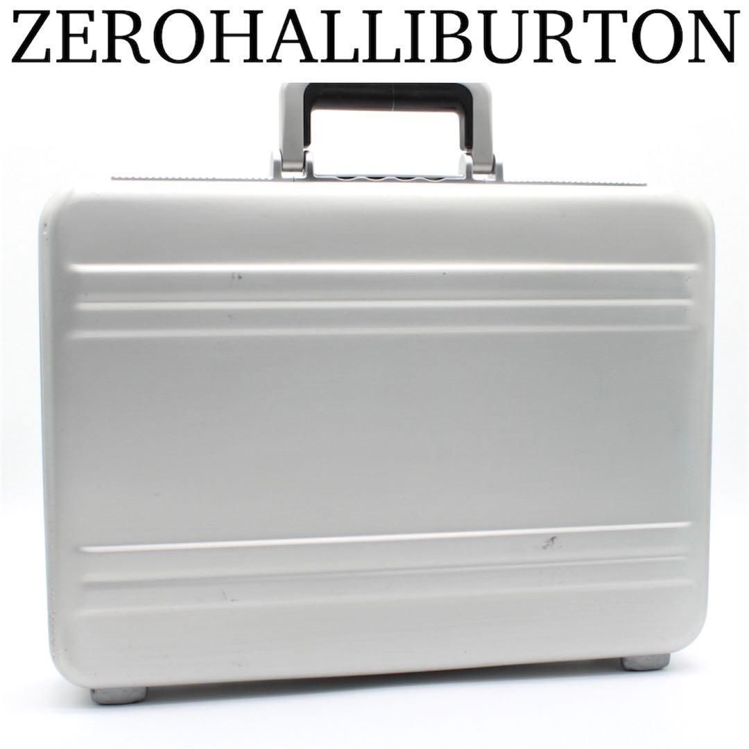 良品】ZERO HALLIBURTON アルミ アタッシュケース シルバー - メルカリ