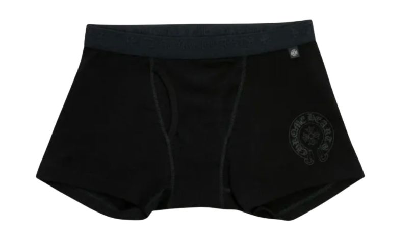 CHROME HEARTS ボクサーパンツ ブラック×ブラック M 即発 - メルカリ