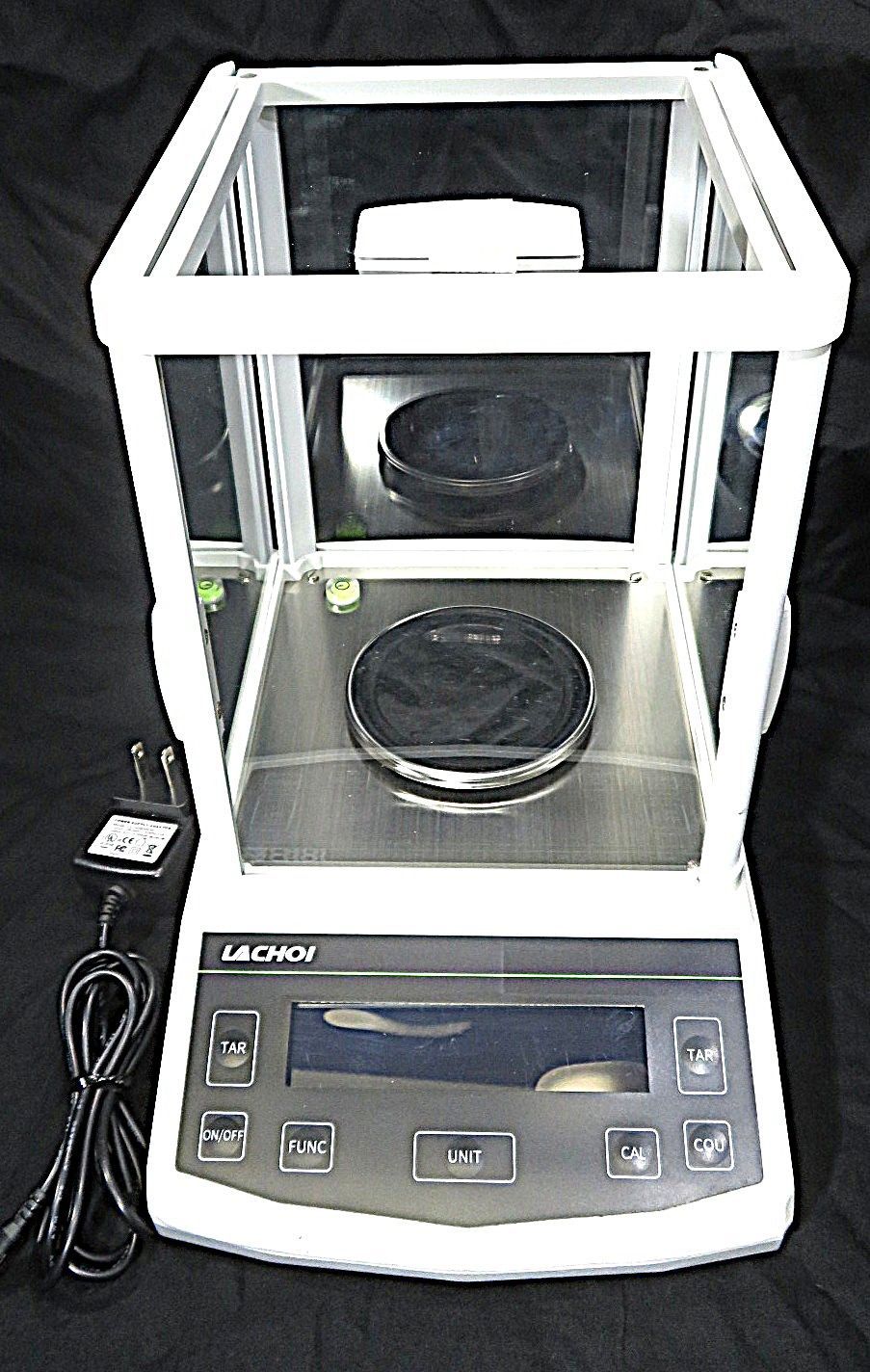 【美品】LACHOI ラチョイ/精密電子はかり/風防付き/ラボ用 研究用/ラボスケール/JT103D