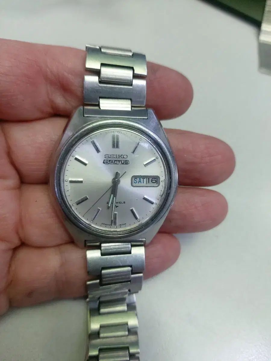 SEIKO Actus シルバー メタル ウォッチ