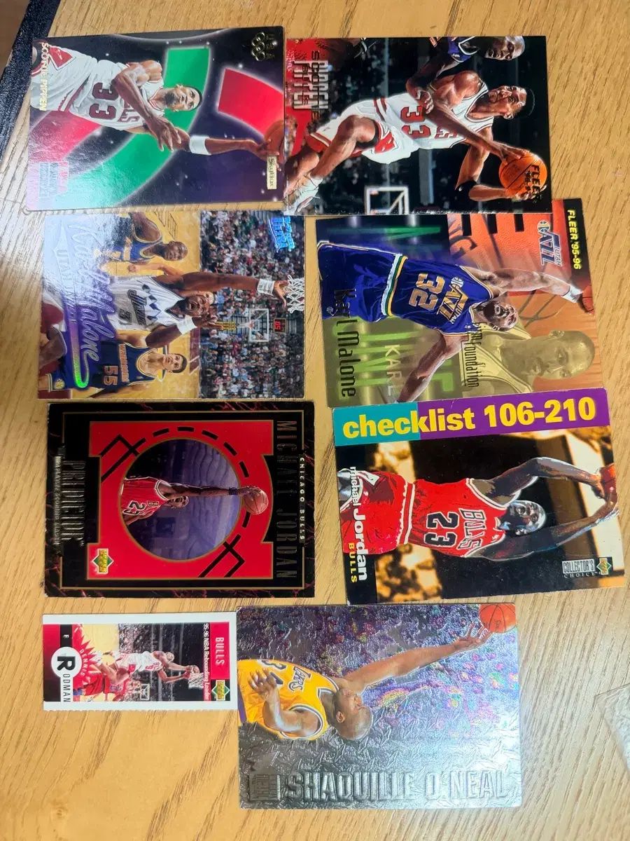 ジョーダン ピファン デニスロードマン カードなど 150 章 程度
