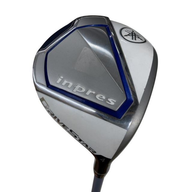 【中古】 ヤマハ inpres DRIVESTAR 4W レディース フェアウェイウッド FW VANQUISH for inpres LM423f (フレックスA) レディース 女性用 右利き 右用 Cランク ゴルフクラブ