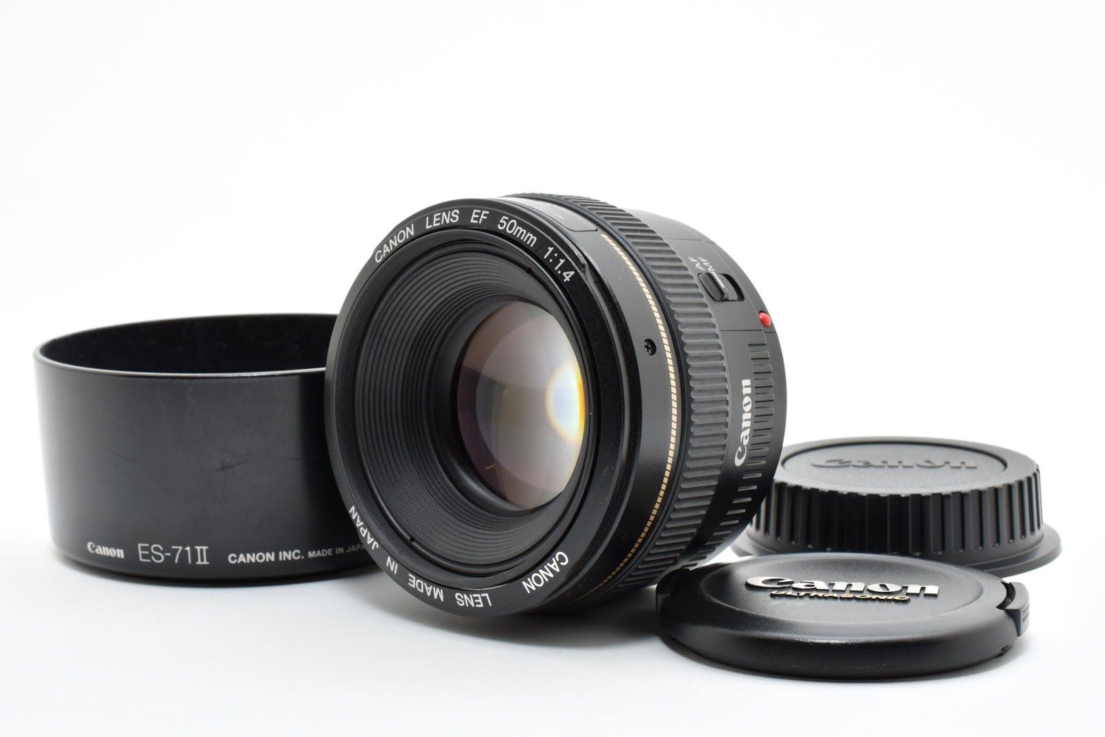 ☆美品☆ キヤノン CANON EF50mm F1.4 USM 単焦点レンズ ☆ #8289