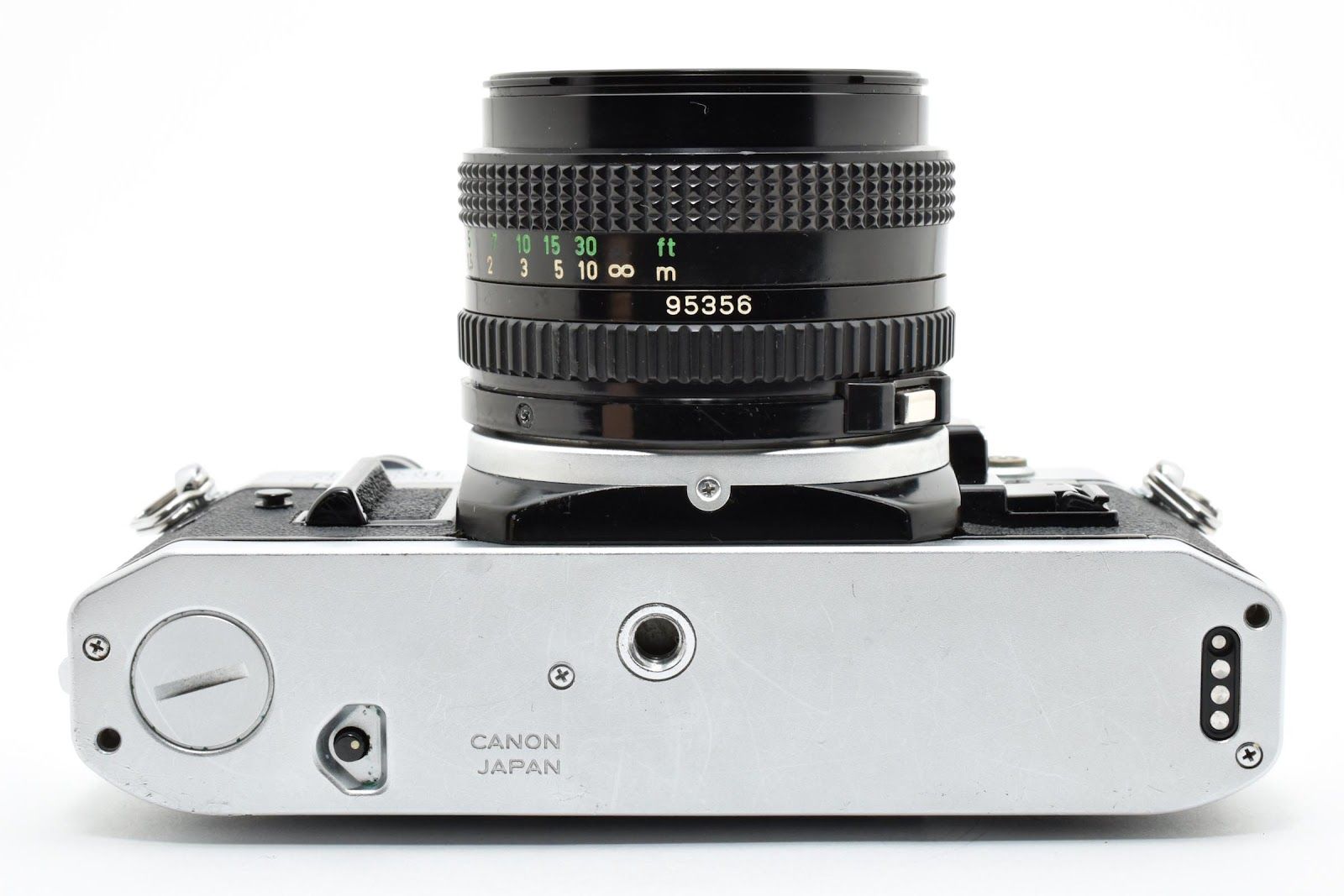 ☆良品☆ キャノン CANON AE-1P ボディ シルバー NEW FD 50MM F1.8