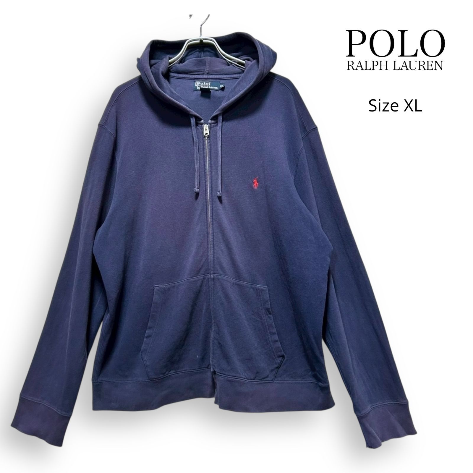 90s Polo by Ralph Lauren ネイビー パーカー XL 90s Polo by Ralph Lauren ネイビー パーカー XL 【公式通販】
