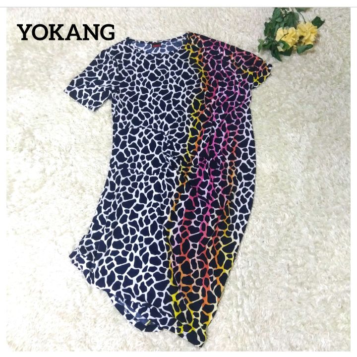 美品【希少】YOKANGヨーカン 琉球 ワンピース グラデーション 沖縄