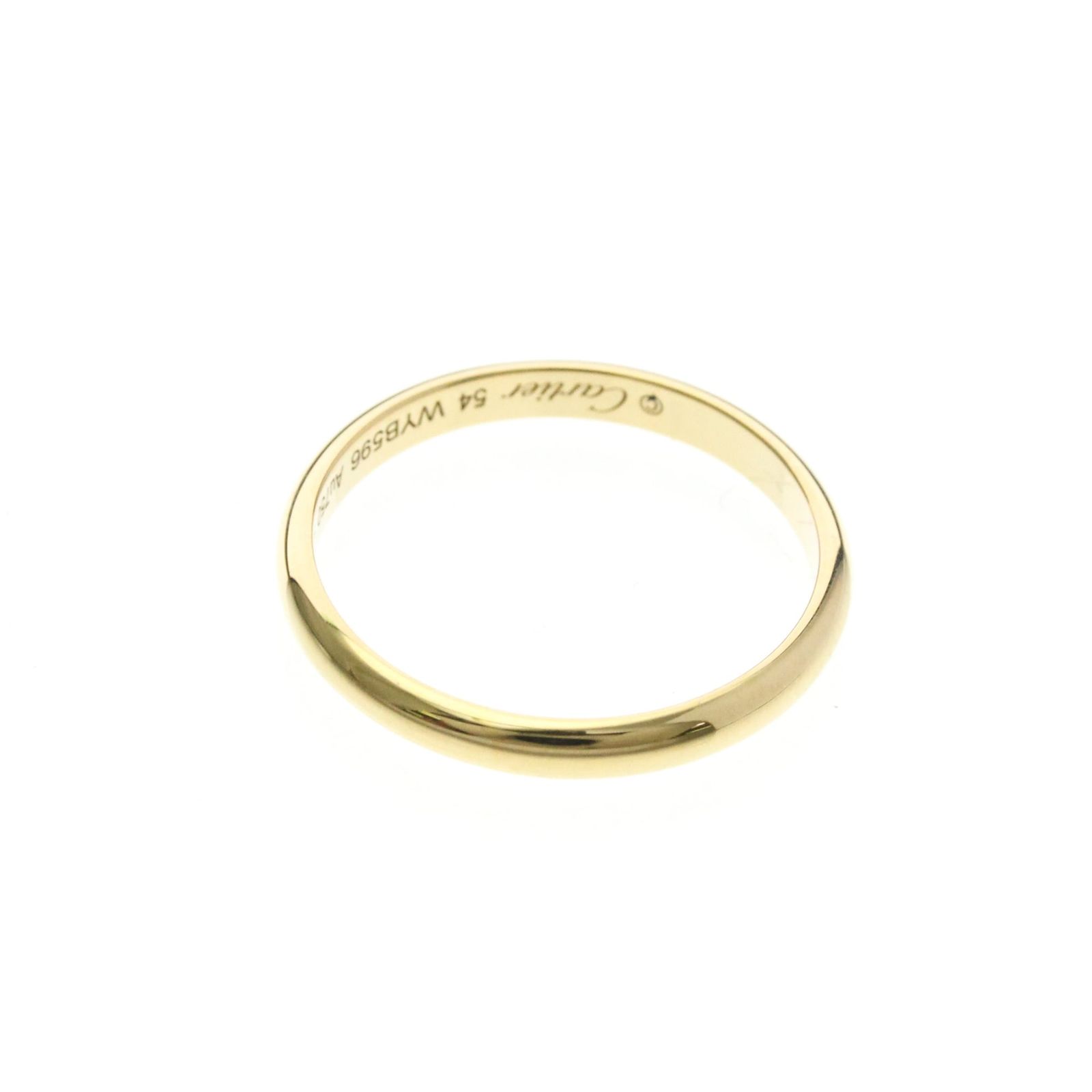 カルティエ(Cartier) 1895ウェディング リング K18イエローゴールド 