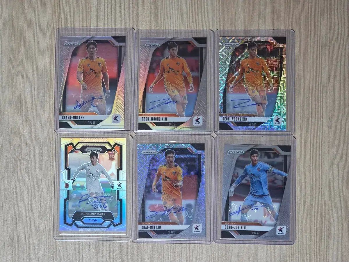 2025 Kリーグ Panini プリズム チェジュ SK オート 出品
