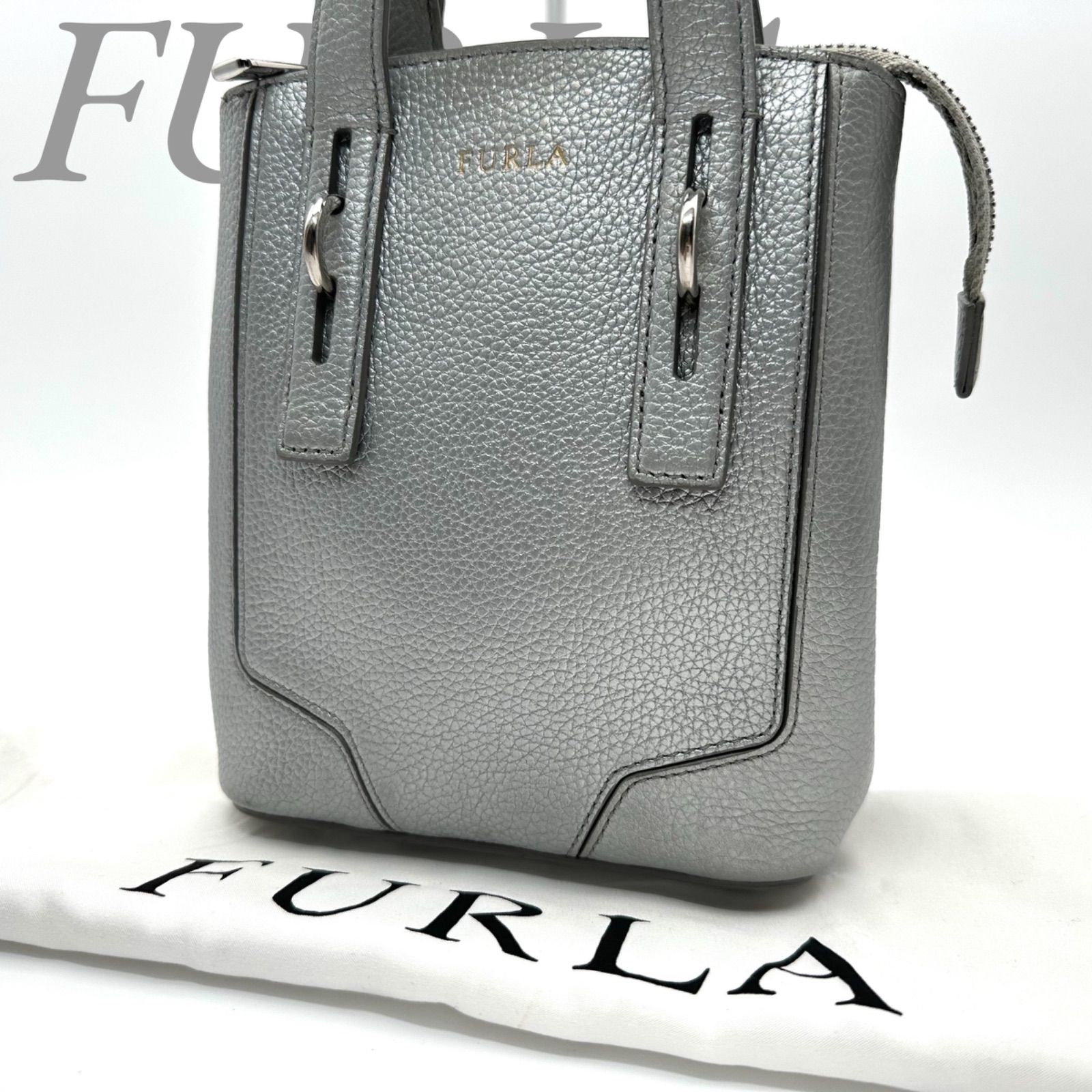 B5289】 FURLA フルラ 2way ペルラ ミニハンドバッグ ショルダー 