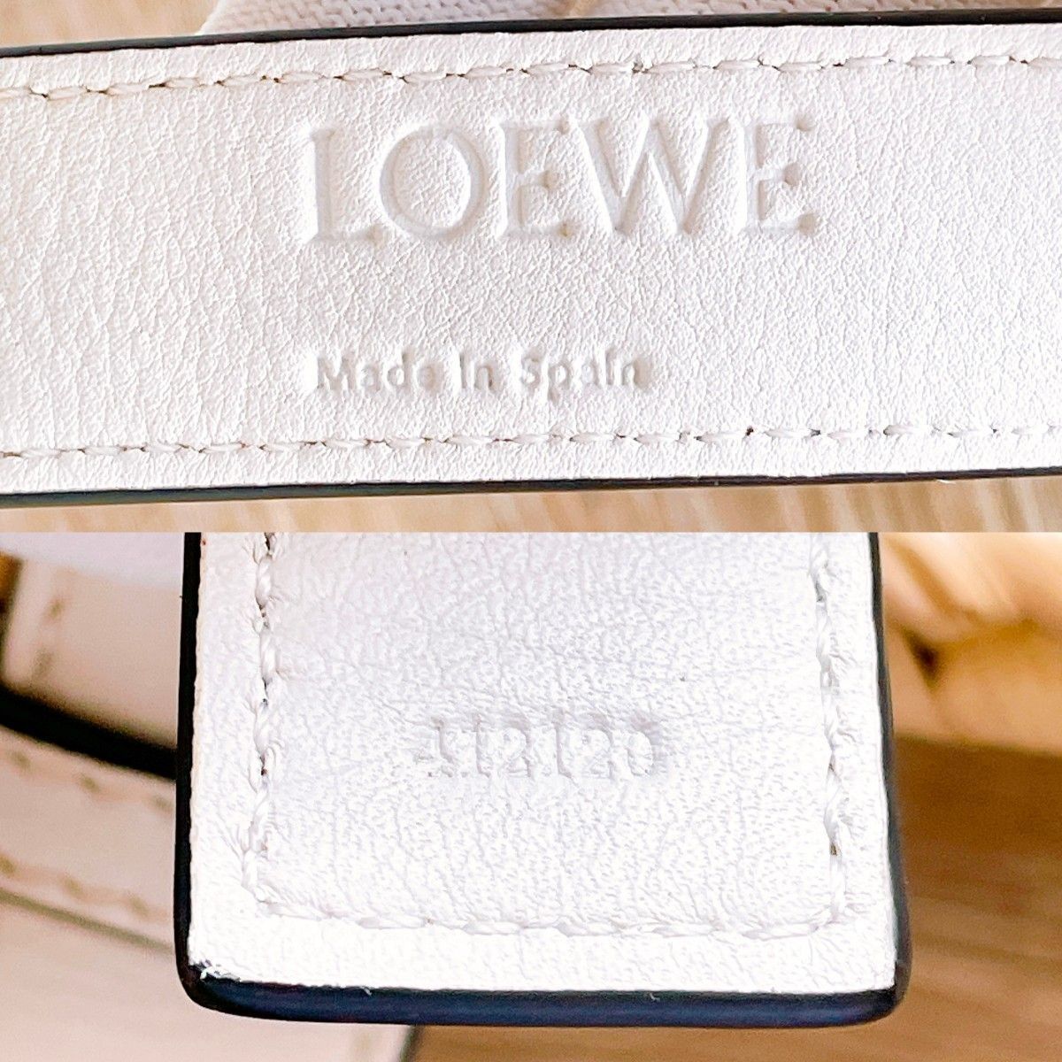 ◇ロエベ◇LOEWE バスケットスモール ラフィア × レザー カゴバッグ 