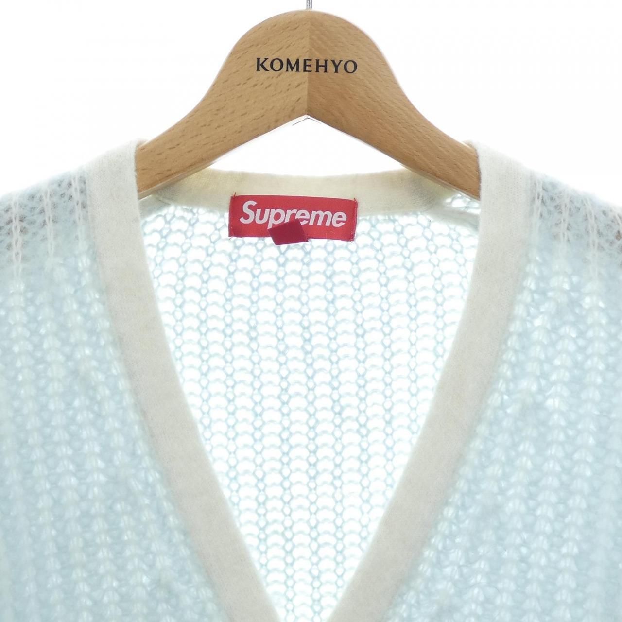シュプリーム SUPREME 2-Tone Mohair カーディガン - メルカリ