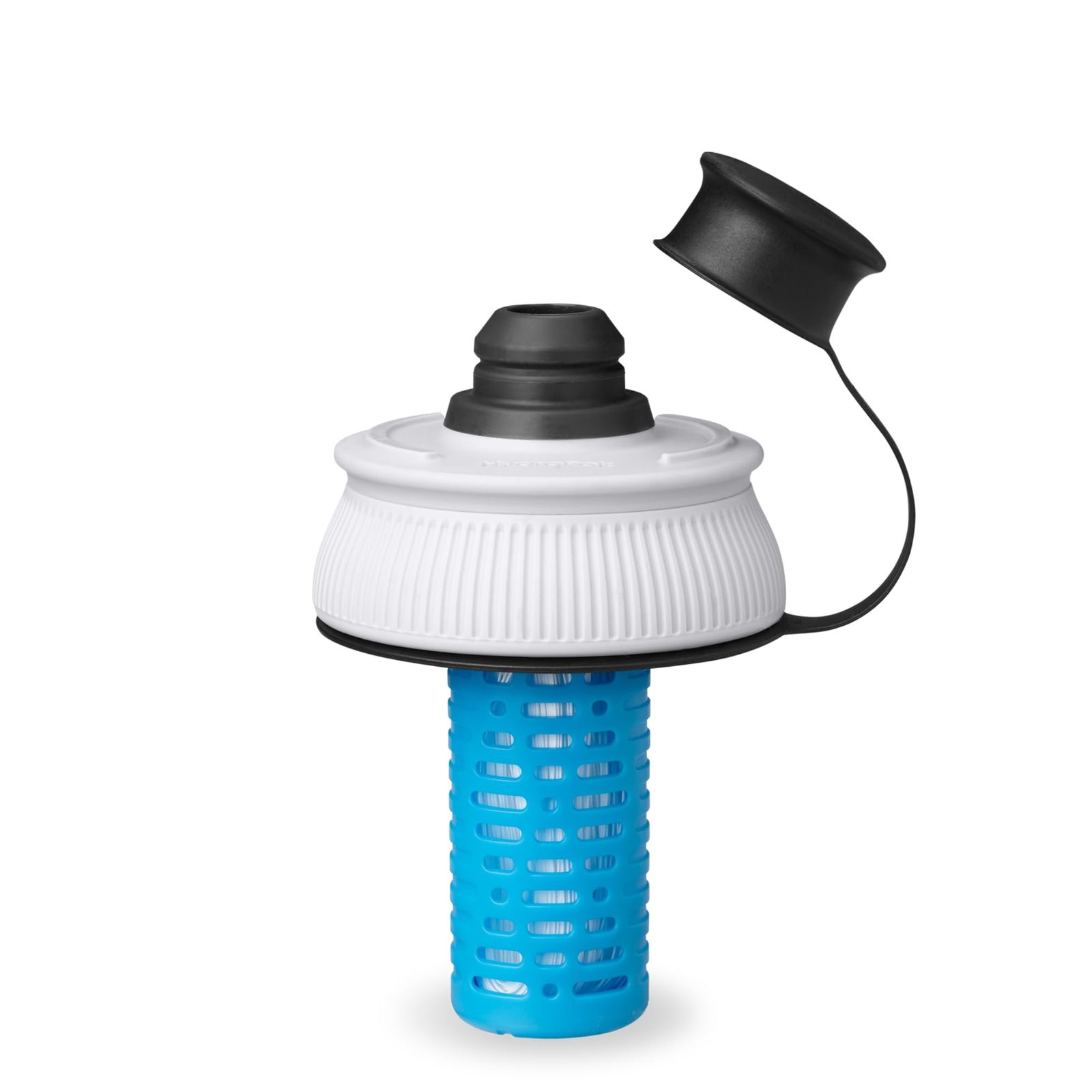 HydraPak Breakaway+ フィルターキャップ - 浄水アクセサリー - 高速フロー - 自転車やスポーツスクイーズボトルにフィット、サイクリング、アウトドアアクティビティ、旅行、緊急時の備えに最適