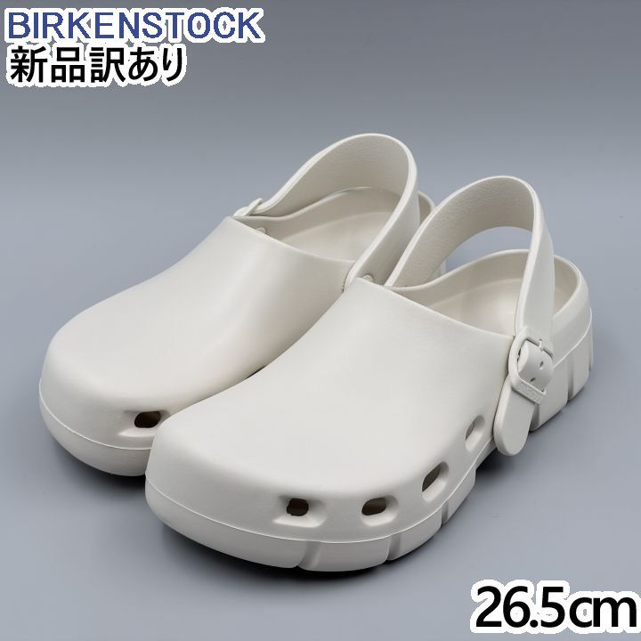 BIRKENSTOCK ビルキー フロー EVA 普通幅 エッグシェル JP26.5cm サンダル 1027706 ビルケンシュトック Birki Flow 新品(br245)