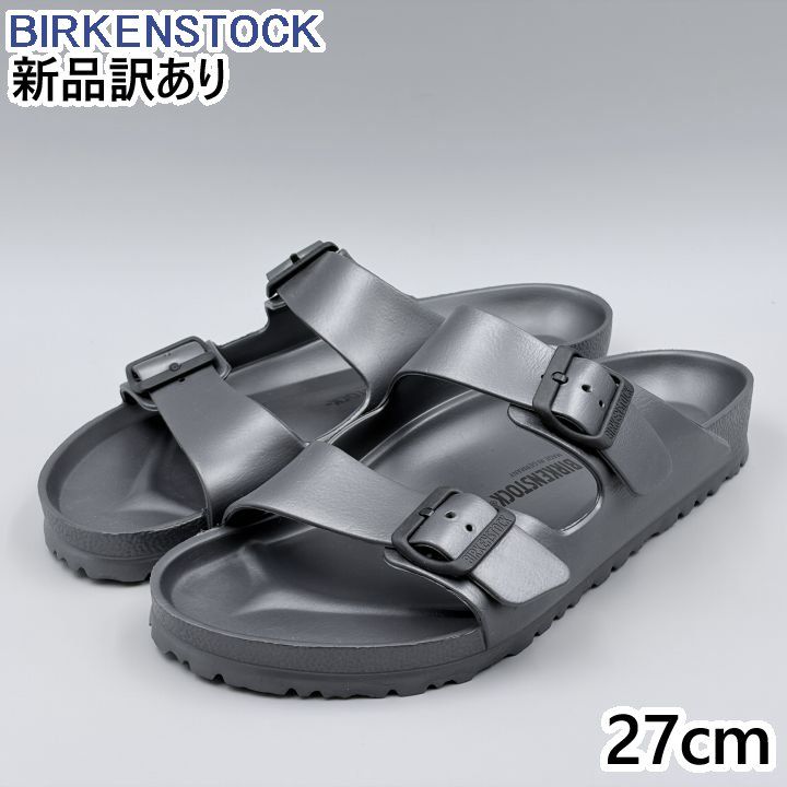 BIRKENSTOCK アリゾナ EVA 普通幅 メタリックアンスラサイト JP28.0cm サンダル 1001497 ビルケンシュトック Arizona 新品(br250)