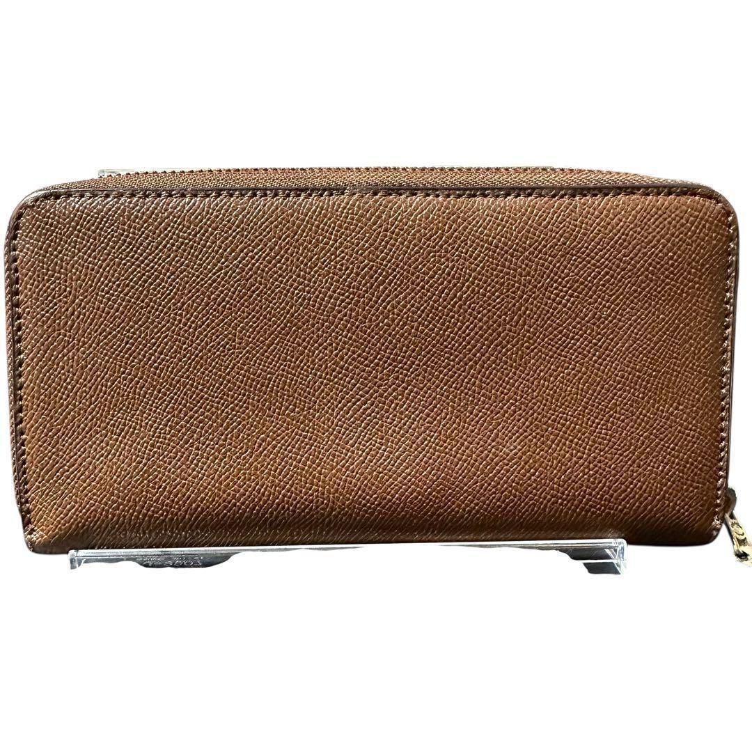 (未使用品)大人気、コーチ、長財布、ラウンドジップ、オールレザー、シボ革、人気色 良品 COACH ラウンドジッパー財布 長財布 シボ革 PVCレザー - メルカリ