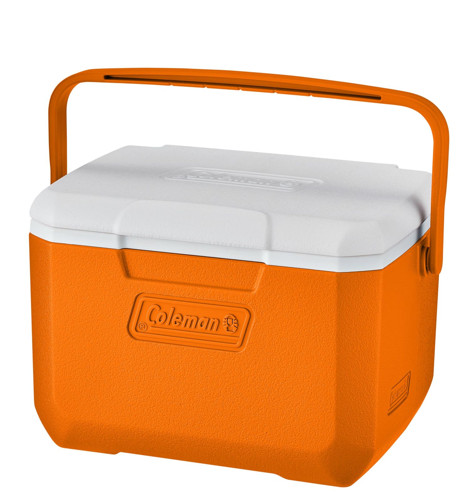 콜맨 (Coleman) 쿨러 박스 티크 6 (오렌지) 낚시 스포츠 데이, 벚꽃놀이, 도시락, 음료, 쇼핑, 캠핑, 야외 활동, 강력한 단열, 견고함, 열 보호