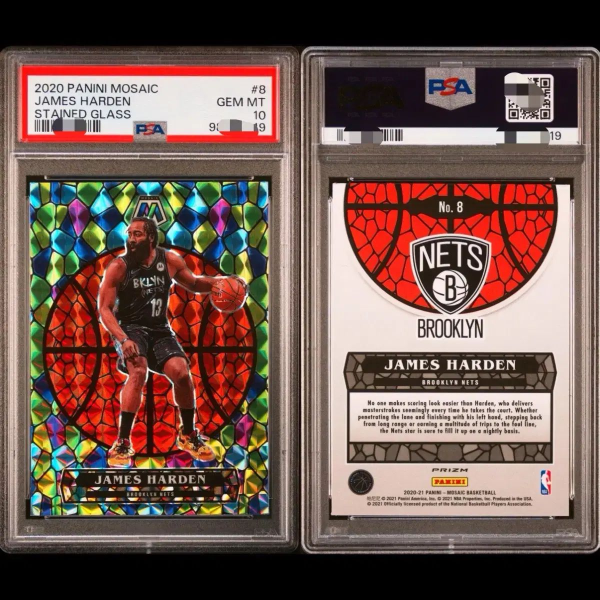 PSA10 ) ジェームス ハーデン ステンドグラス