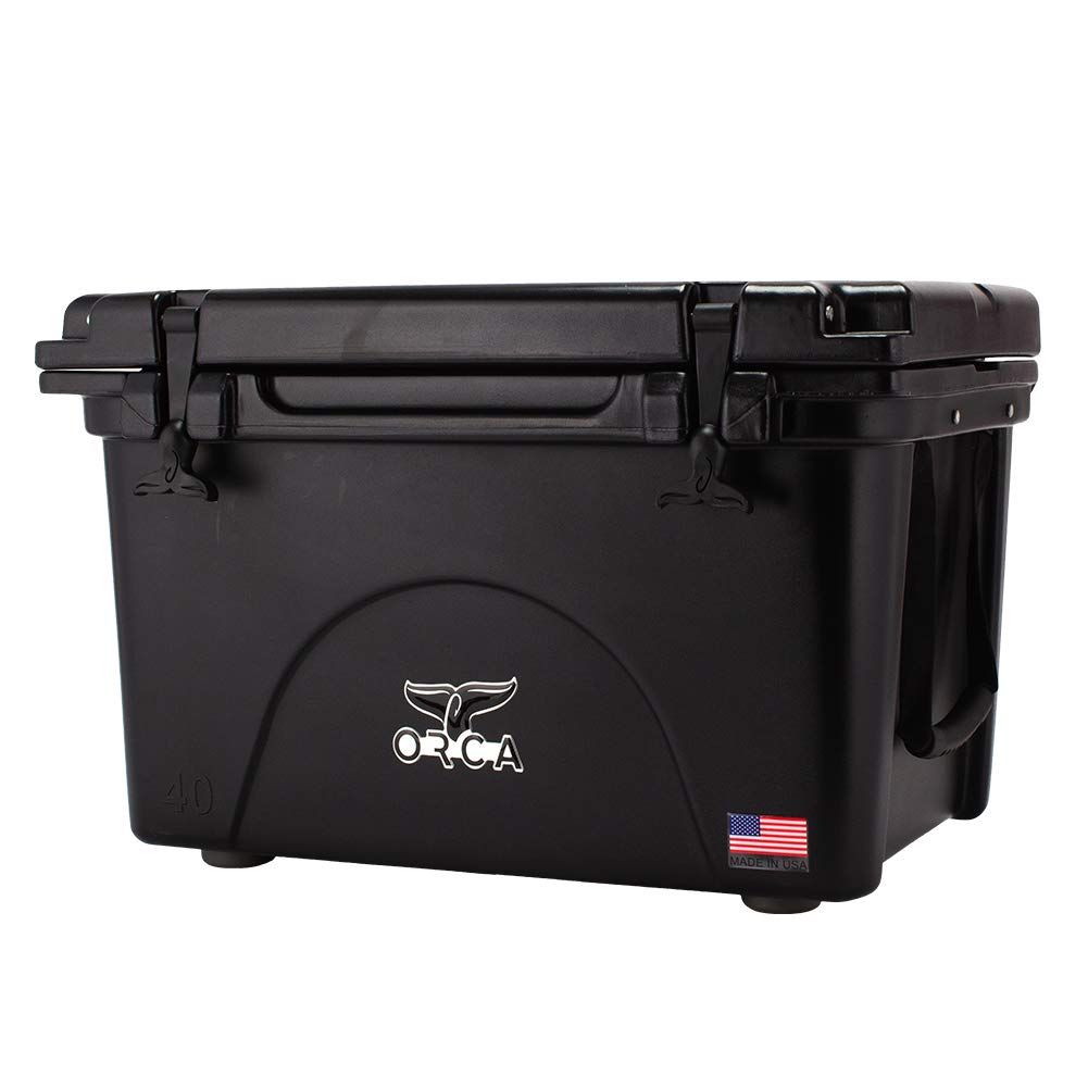オルカ ORCA Black 40 Cooler ORCBK040 キャンプ ハードクーラー : Black ORCA [並行輸入品]